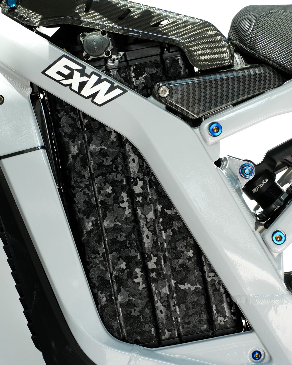 E-Bike ShadowSlate Black Camouflage Battery Wrap