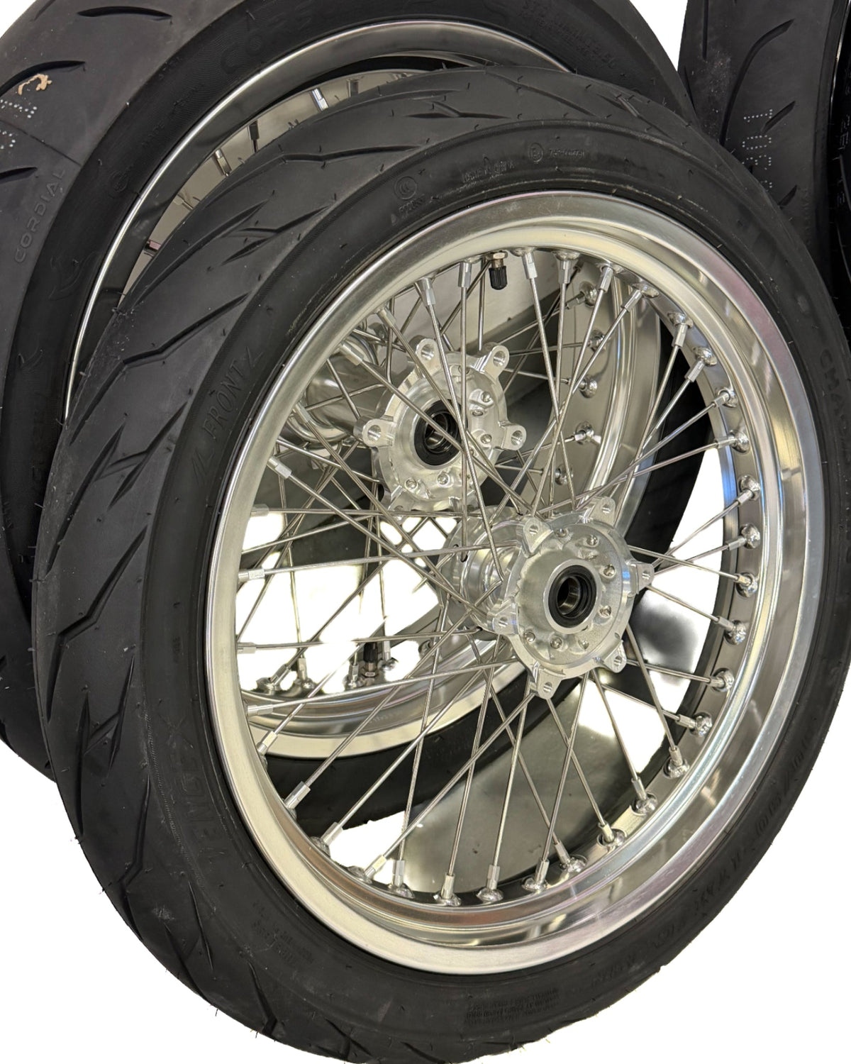 Talaria Komodo 17' inch Supermoto Wheelset