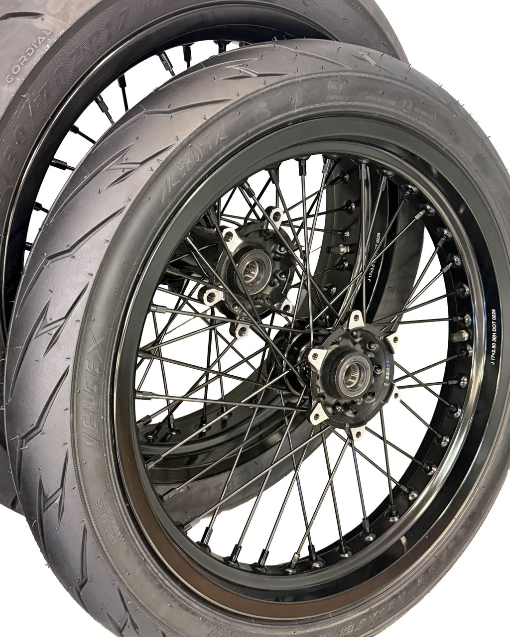 Talaria Komodo 17' inch Supermoto Wheelset