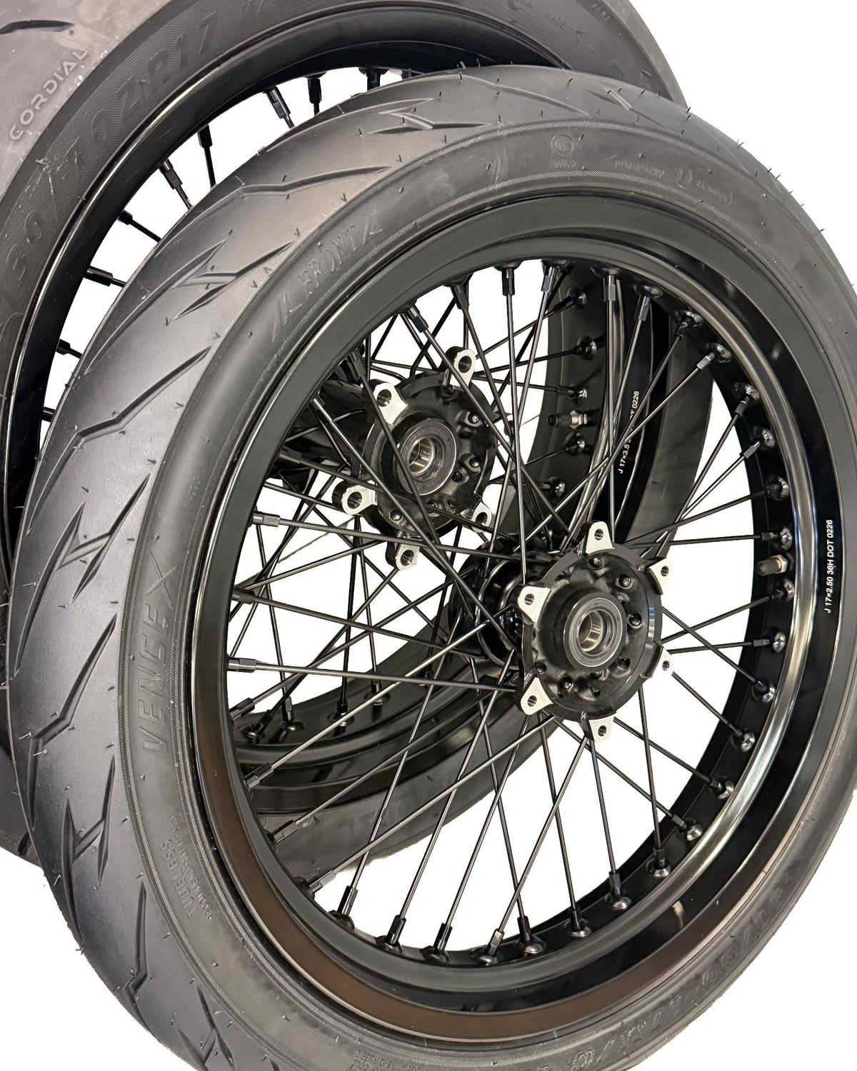Talaria Komodo 17' inch Supermoto Wheelset